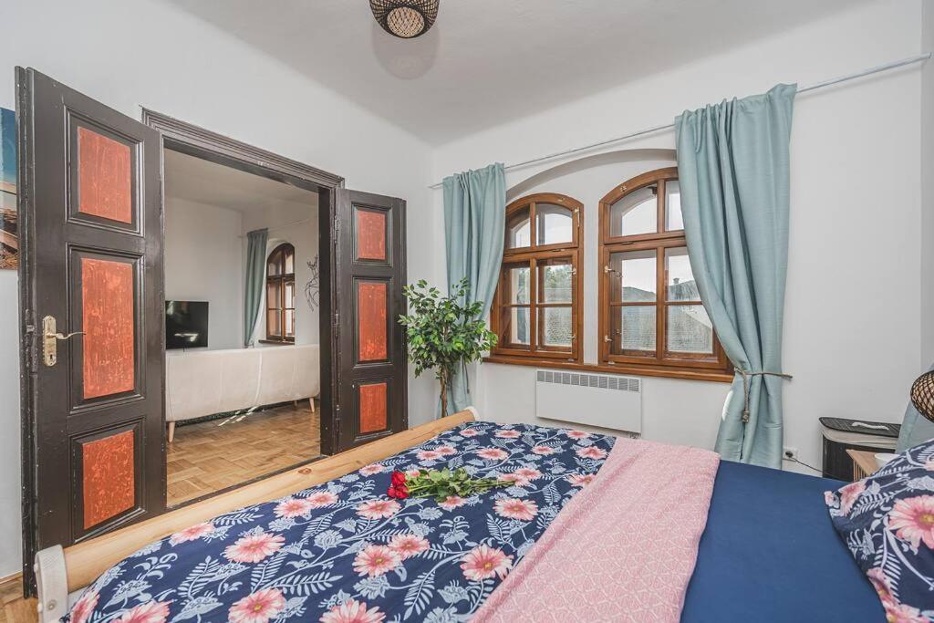 Carolina'S Romantic Apartment Hradec Králové エクステリア 写真